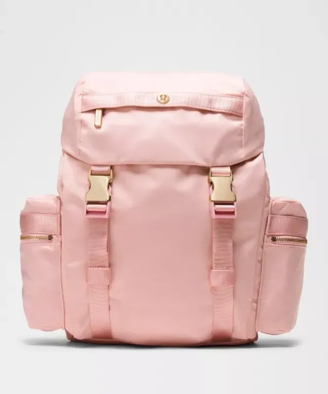 lululemon – Wunderlust Backpack Mini 14L – Color Pink/Gold