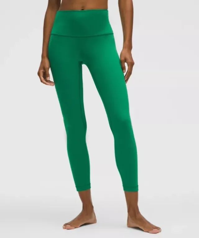 lululemon – Women's Align High-Rise Pants – 25" – Color Green – Size 0