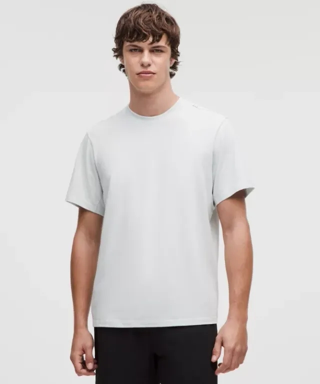 lululemon – Men's Zeroed In Short-Sleeve Shirt – Color Grey – Size L