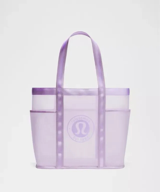 lululemon – Daily Multi-Pocket Tote Bag 20L – Color Purple