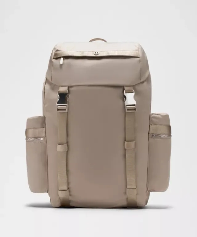 lululemon – Wunderlust Backpack 25L – Color Grey/Khaki