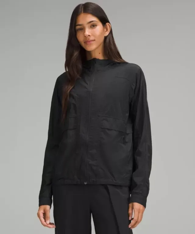 lululemon – Women's Hood Lite Jacket – Color Black – Size L