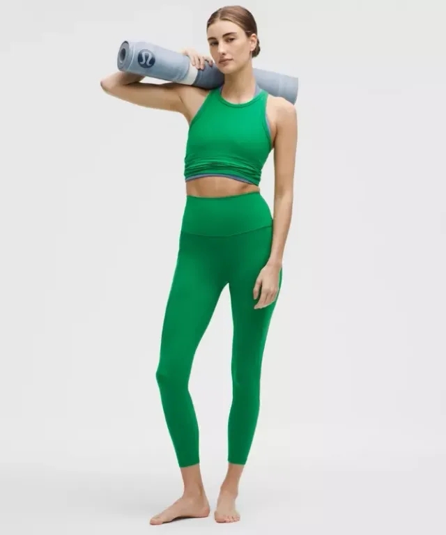 lululemon – Women's Align High-Rise Pants with Pockets – 25" – Color Green – Size 0