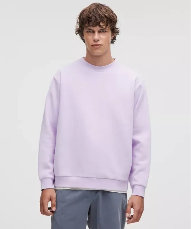 lululemon – Men's Steady State Crew Sweatshirt – Color Purple – Size L