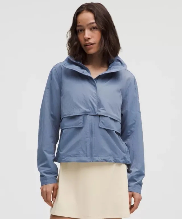 lululemon – Women's Always Effortless Classic-Fit Jacket – Color Blue – Size 0