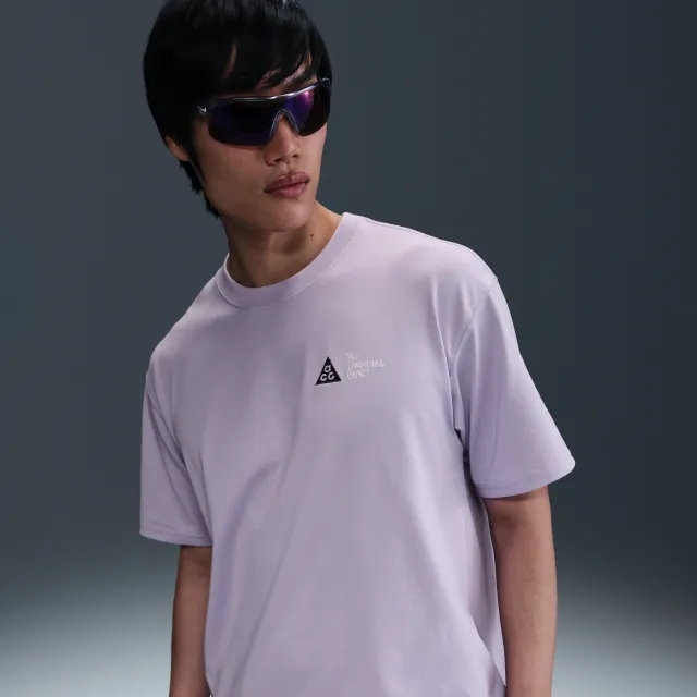 Nike ACG Men's Dri-FIT T-Shirt - Purple - Sustainable Materials