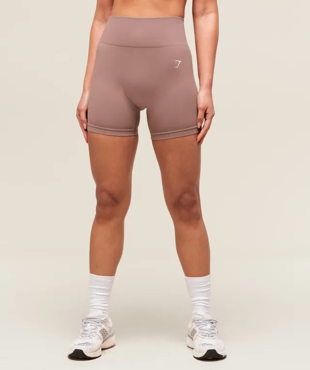  Everyday Seamless Shorts - Chestnut Pink