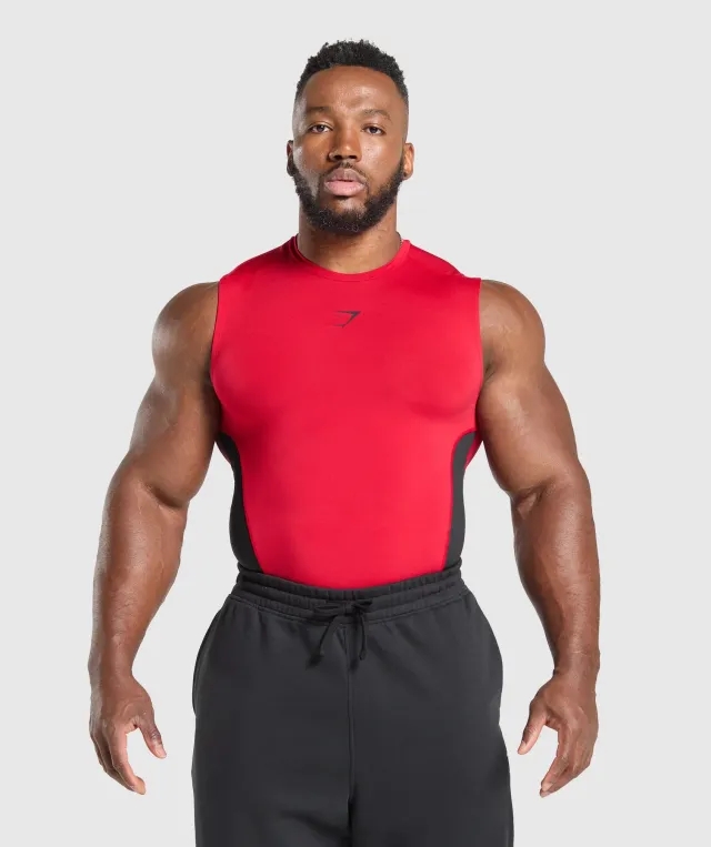 Element Tank - Carmine Red/Black