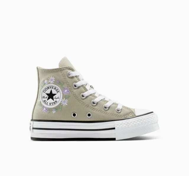 Converse Chuck Taylor All Star EVA Lift Platform Embroidered Florals - 