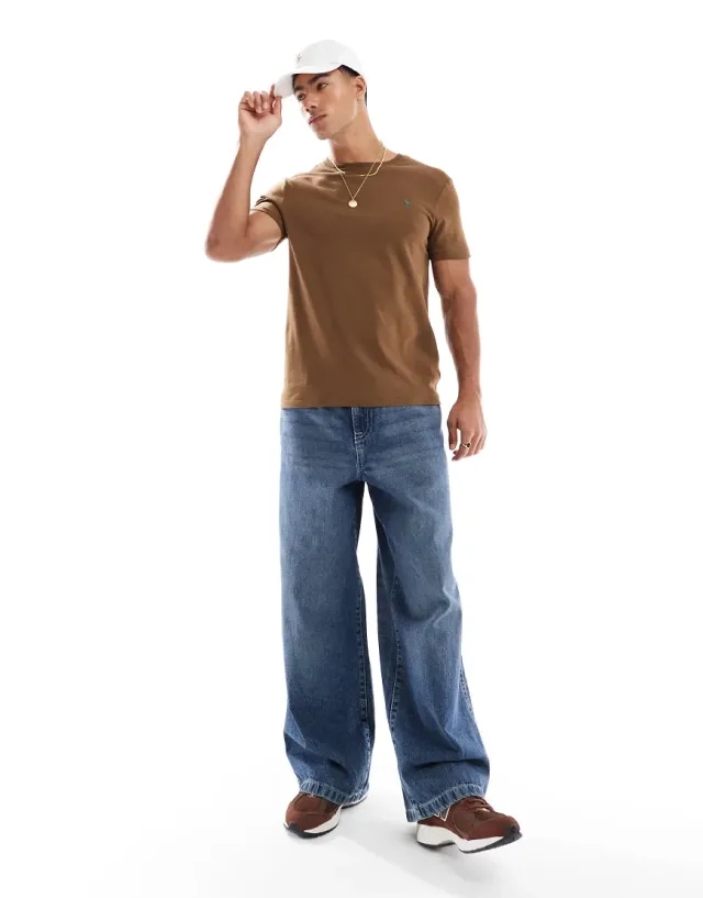 Custom Slim Fit T-Shirt - Brown