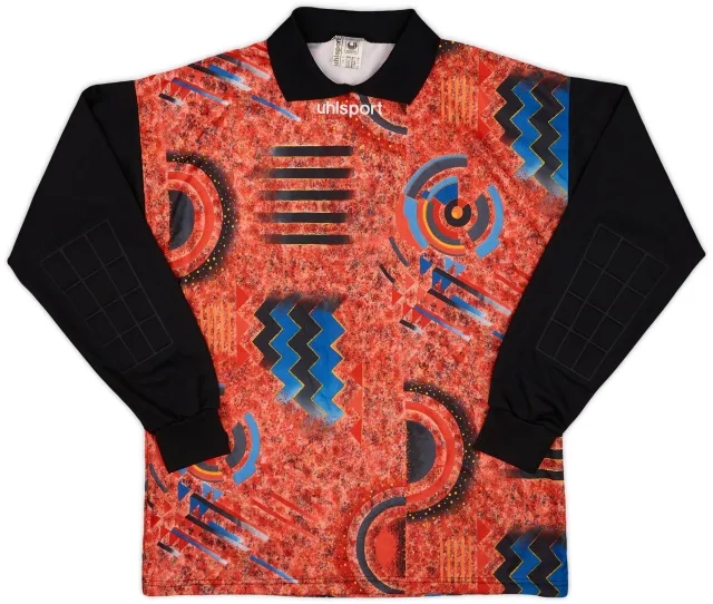 1990s Uhlsport Template GK Shirt #1 - 9/10 - (L)