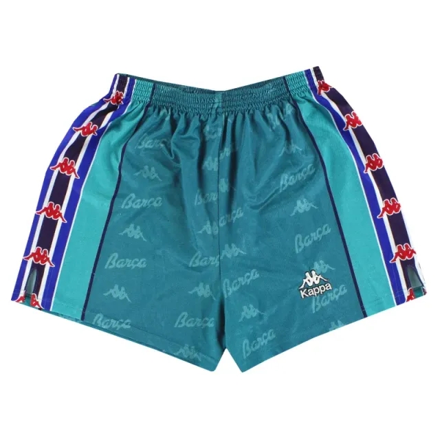 1995-97 Barcelona Away Shorts L - Barcelona / Very good / Large