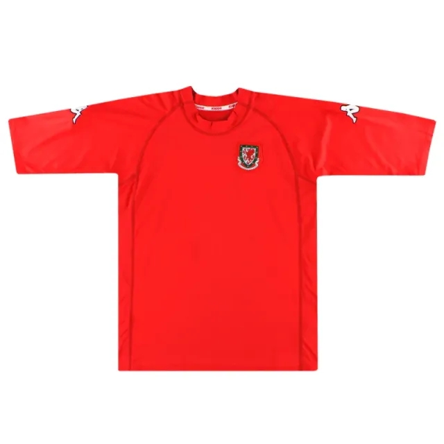 2000-01 Wales Kappa Home Shirt XXL - Wales / Excellent / XXL