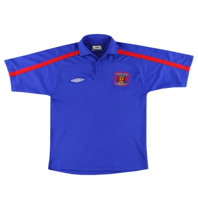 2003-04 Carlisle Umbro Polo Shirt M - Carlisle United / Excellent / Medium