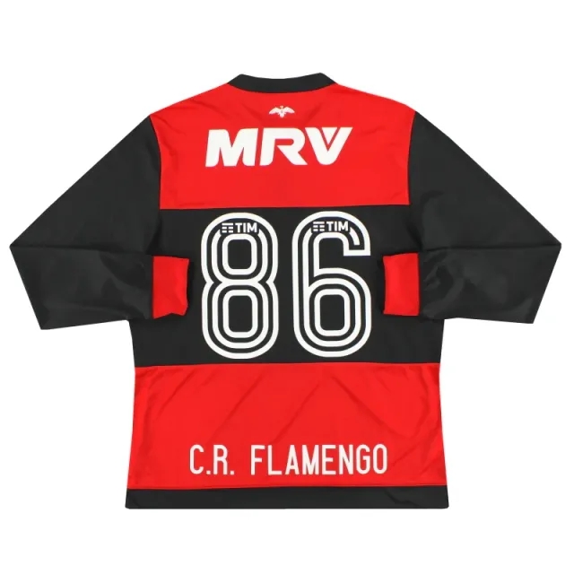 2017 Flamengo adidas Home Shirt #86 L/S *w/tags* L - Central & South American Clubs / w/tags / Large