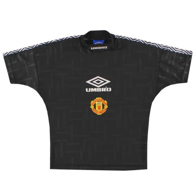 1998-99 Manchester United Umbro Training Top L.Boys - Manchester United / Excellent / Large Boys