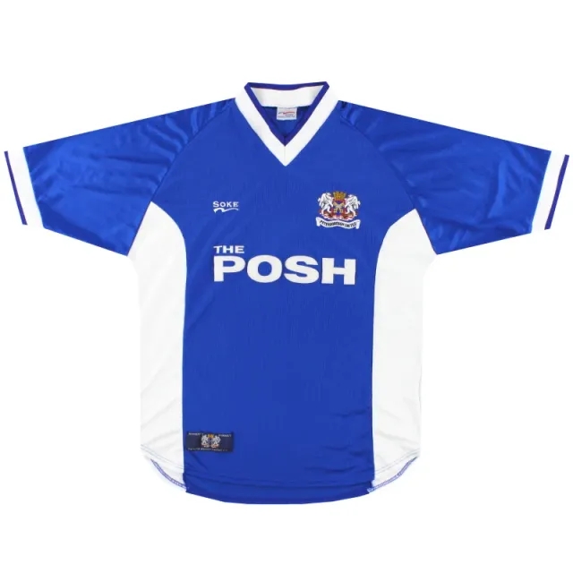 1999-00 Peterborough Home Shirt L - Peterborough United / Excellent / Medium