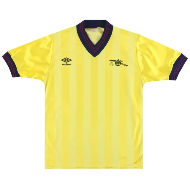 1983-85 Arsenal Umbro Away Shirt *Mint* M - Arsenal / Mint / Medium