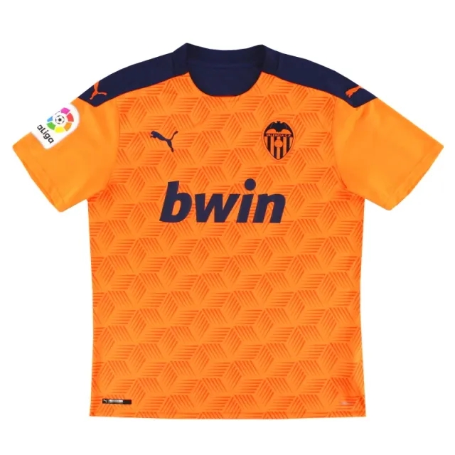 2020-21 Valencia Puma Away Shirt L - Valencia / Excellent / Large