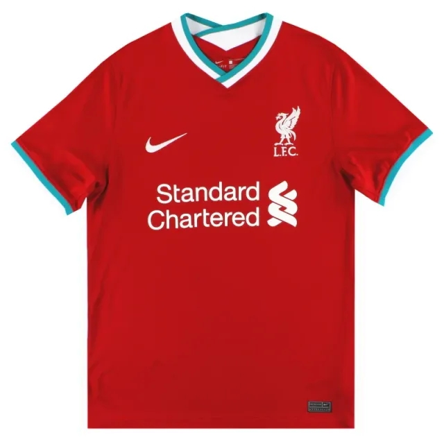 2020-21 Liverpool Nike Home Shirt M - Liverpool / Excellent / Medium