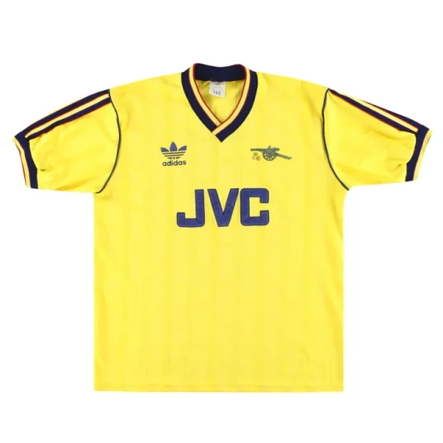 1986-88 Arsenal adidas Away Shirt XL - Arsenal / Excellent / XL