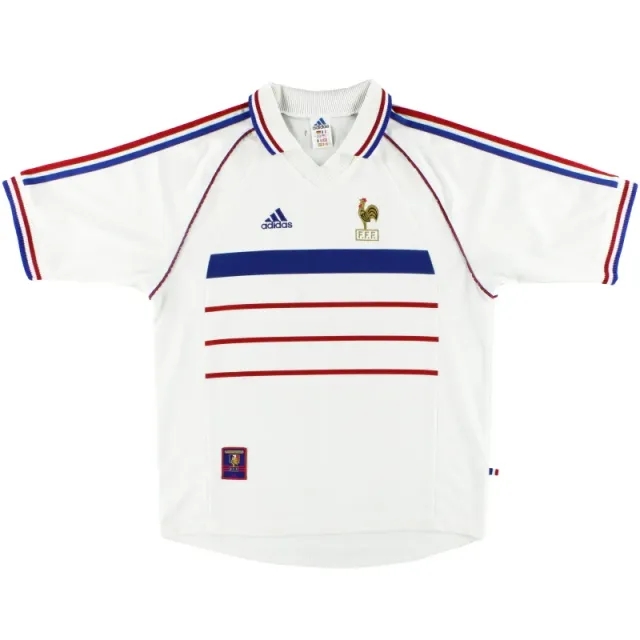 1998 France adidas Away Shirt *Mint* XL - France / Mint / XL