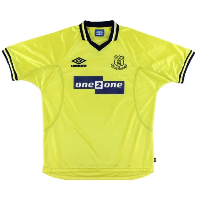 1998-99 Everton Umbro Third Shirt XXL - Everton / Excellent / XXL