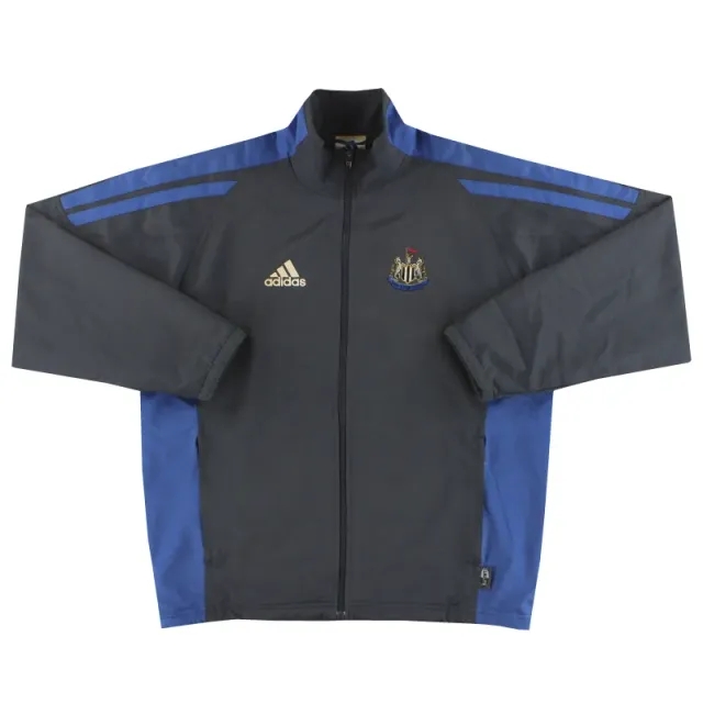 2001-02 Newcastle adidas Track Jacket S - Newcastle United / Very Good / Small