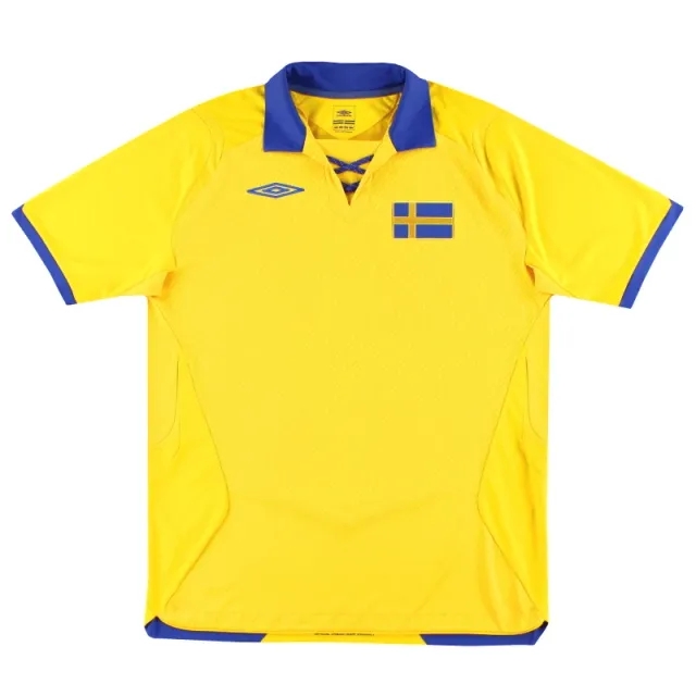 2008 Sweden Umbro Special Anniversary Shirt L - Sweden / Excellent / Large