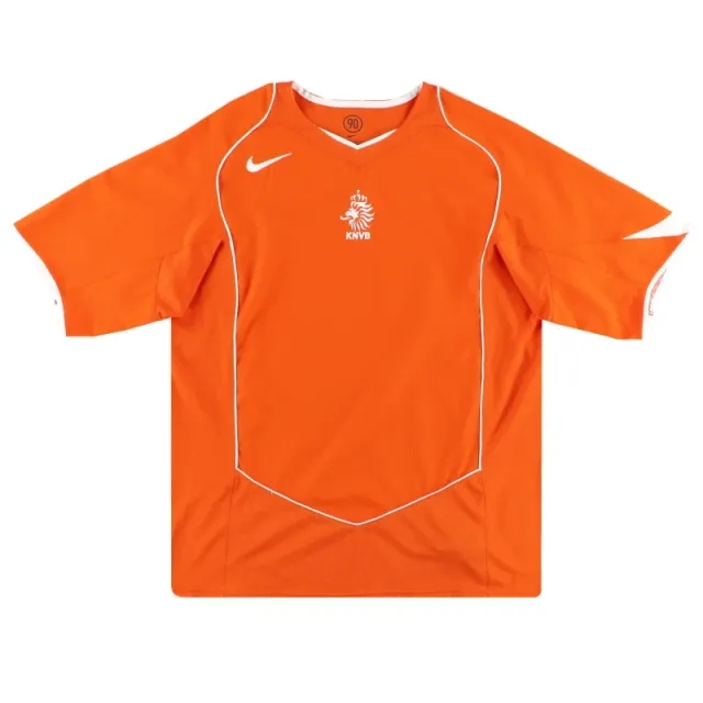 2004-06 Holland Nike Home Shirt *Mint* XXL - Holland / Mint / XXL