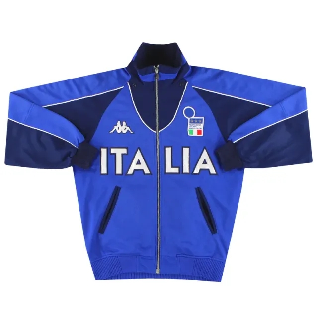 2000-01 Italy Kappa Track Jacket S - Italy / Very good / Small