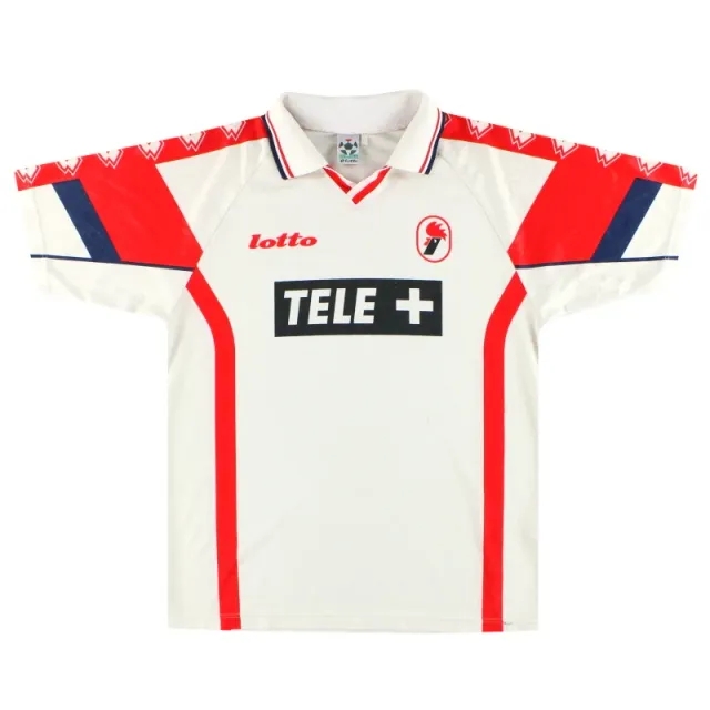 2000-01 Bari Lotto Home Shirt L - Other Italian Clubs / Very good / Large