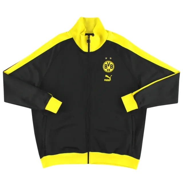 2023-24 Borussia Dortmund Puma FtblHeritage T7 Track Jacket XXXL - Dortmund / Excellent / XXXL