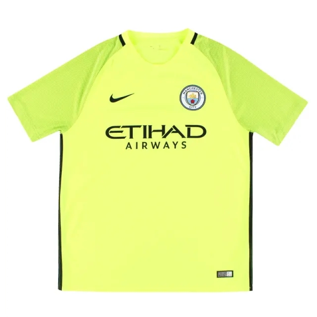 2016-17 Manchester City Nike Goalkeeper Shirt L - Manchester City / Excellent / Large
