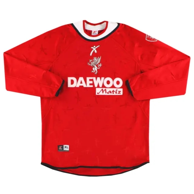 2001-02 Perugia Home Shirt L/S #17 XL - Other Italian Clubs / Excellent / XL
