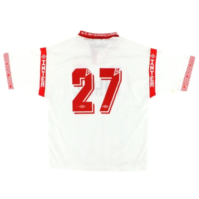 1994 S.C. Internacional Umbro Away Shirt #27 M - Central and South American Clubs / Very good / Medium