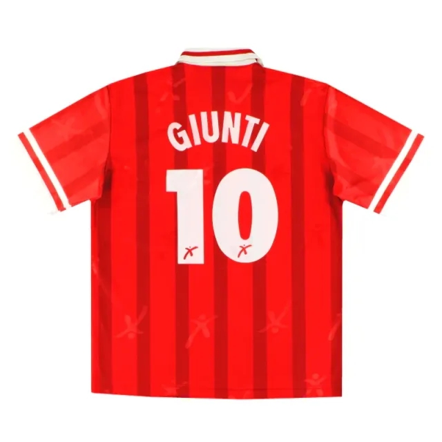 1996-97 Perugia Player Issue Home Shirt Giunti #10 XL - Other Italian Clubs / Excellent / XL