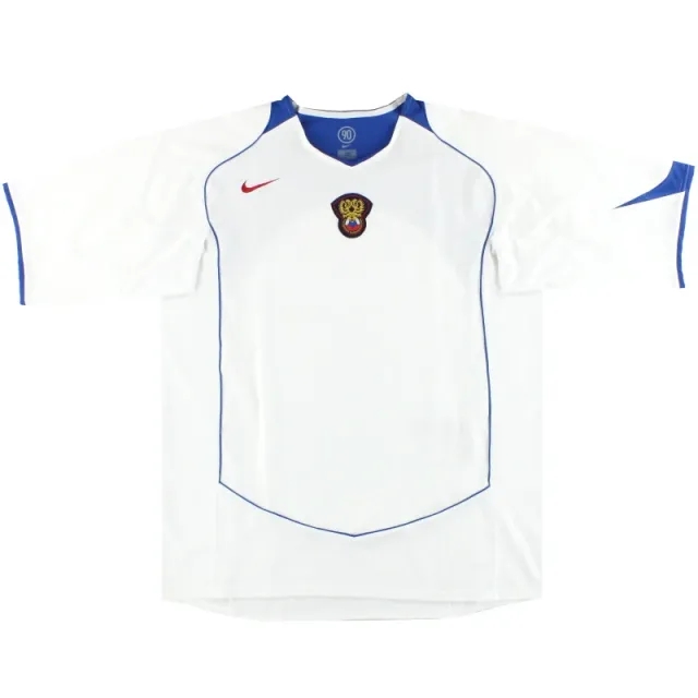 2004-06 Russia Nike Home Shirt *Mint* L - CCCP/Russia / Mint / Large
