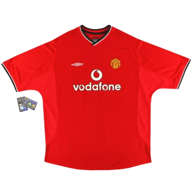2000-02 Manchester United Umbro Home Shirt *w/tags* XXL - Manchester United / w/tags / XXL
