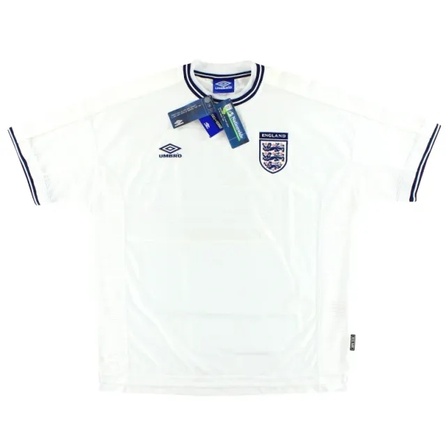 1999-01 England Umbro Home Shirt *w/tags* XXL - England / w/tags / XXL
