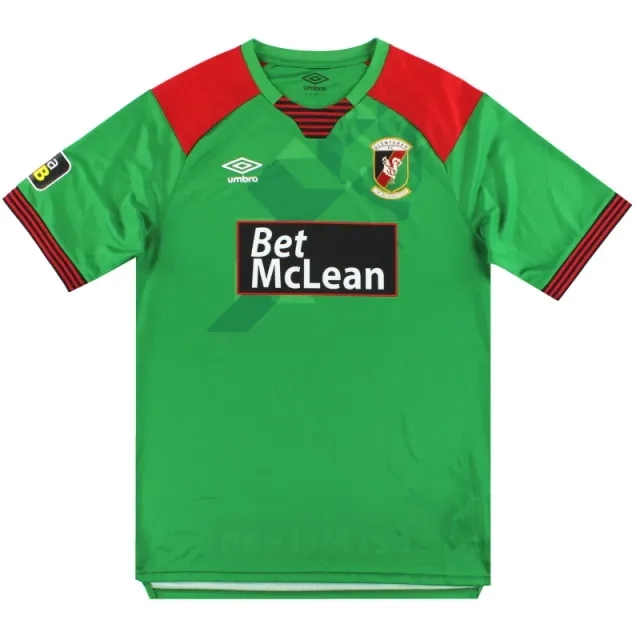 2020-21 Glentoran Umbro Home Shirt *As New* - Irish Clubs / As New / Medium