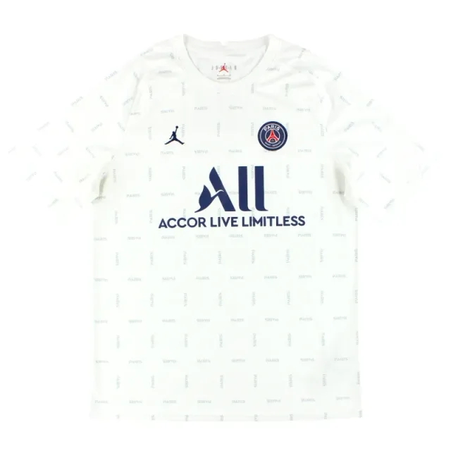 2021-22 Paris Saint-Germain Nike x Air Jordan Fourth Pre-Match Shirt XL - Paris Saint-Germain / Excellent / XL