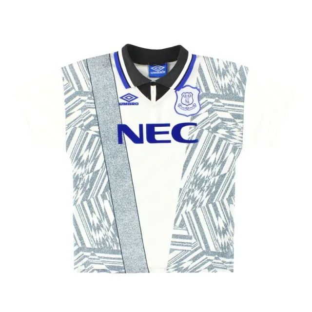 1994-95 Everton Umbro Away Shirt Y - Everton / Excellent / Youth