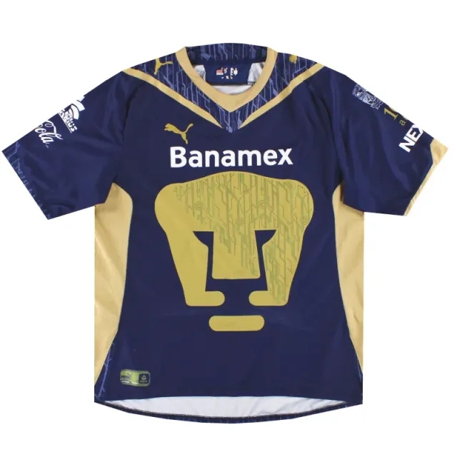 2009-10 UNAM Pumas Puma Away Shirt L - Other World Clubs / Excellent / Large