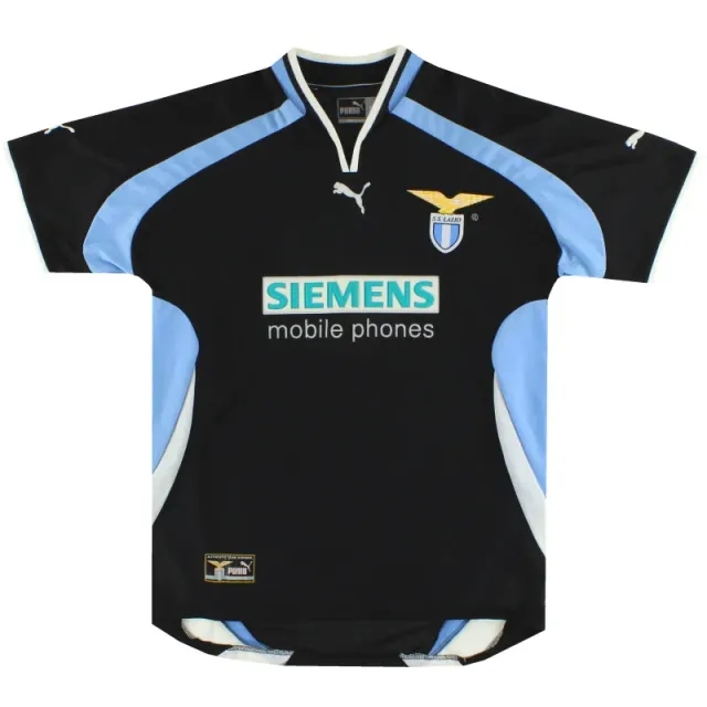 2000-01 Lazio Puma Away Shirt L - Lazio / Excellent / Large