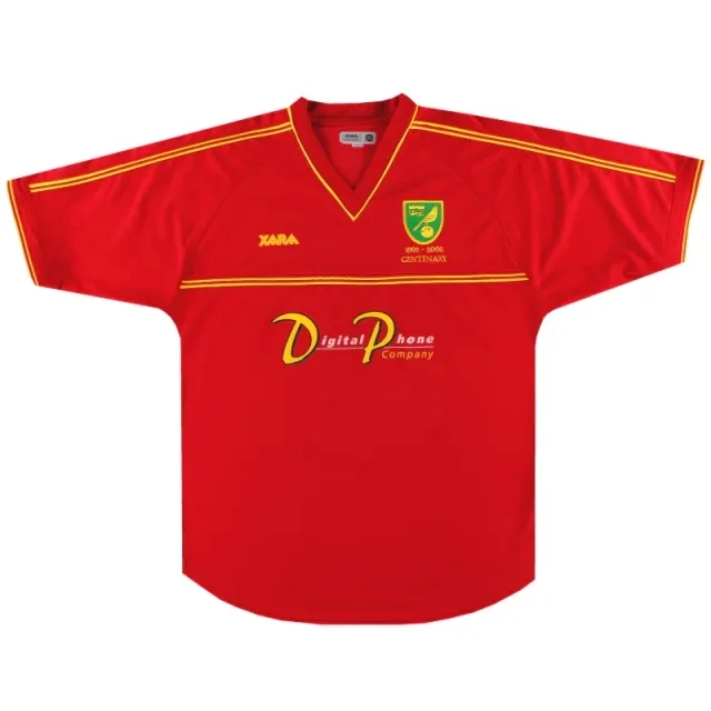 2001-02 Norwich City Centenary Away Shirt *Mint* XL - Norwich City / Mint / XL