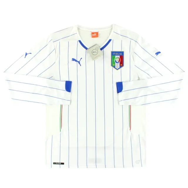 2014-15 Italy Puma Away Shirt L/S *w/tags* XL - Italy / w/tags / XL