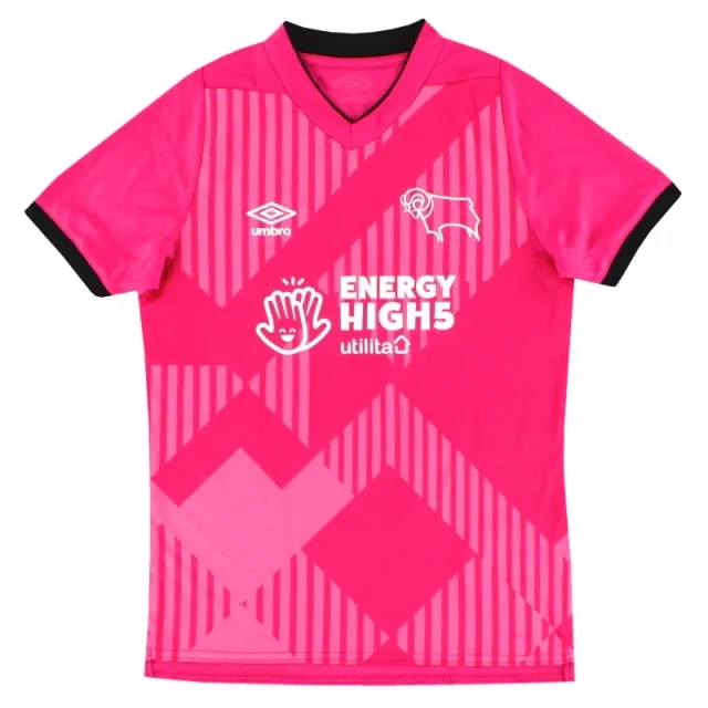 2020-21 Derby County Umbro Third Shirt *As New* - Derby County / As New / Medium Boys