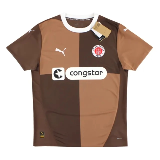 2023-24 FC St. Pauli Puma Home Shirt *BNIB* M - Other German Clubs / BNIB / Medium
