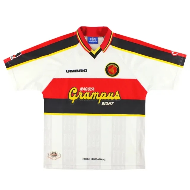 1997 Nagoya Grampus Eight Umbro Away Shirt L - Other World Clubs / Very Good / Large